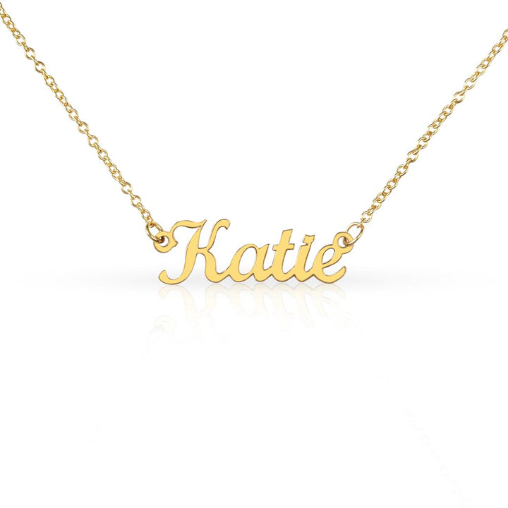 Custom Name Plate & Necklace