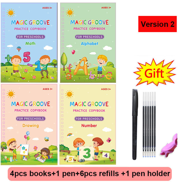 Magic Copy Book- A Practice Book for Children