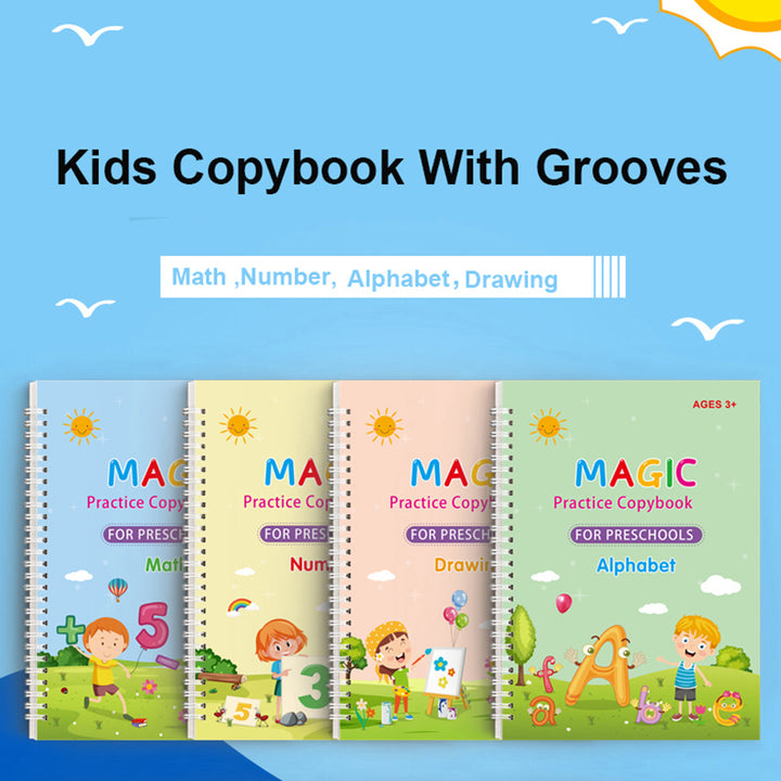 Magic Copy Book- A Practice Book for Children