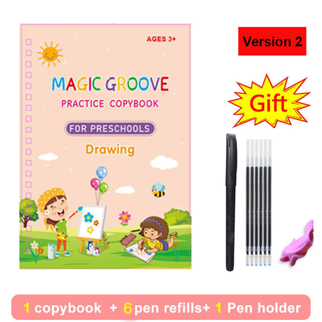 Magic Copy Book- A Practice Book for Children