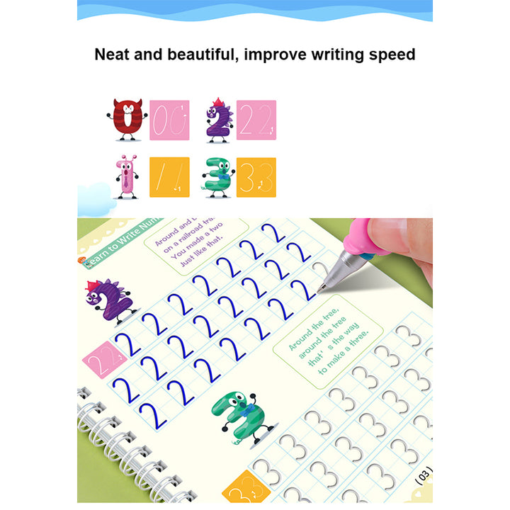 Magic Copy Book- A Practice Book for Children