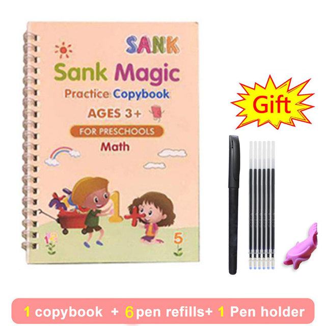 Magic Copy Book- A Practice Book for Children