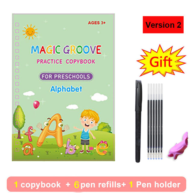 Magic Copy Book- A Practice Book for Children