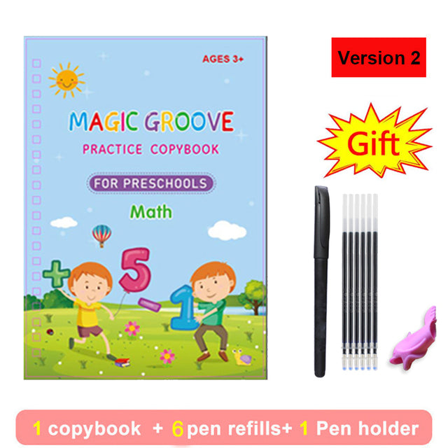 Magic Copy Book- A Practice Book for Children