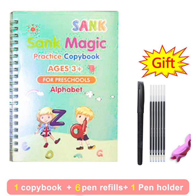 Magic Copy Book- A Practice Book for Children