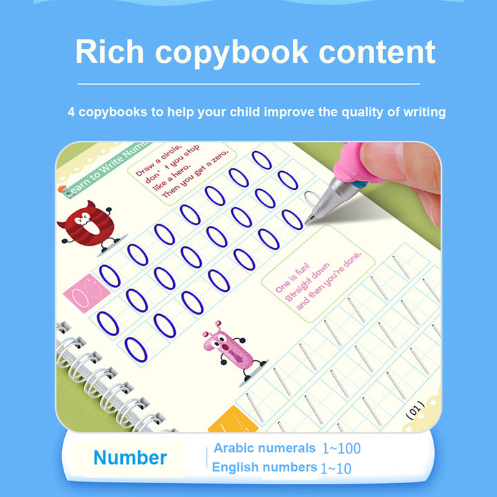 Magic Copy Book- A Practice Book for Children