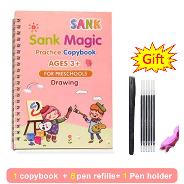 Magic Copy Book- A Practice Book for Children