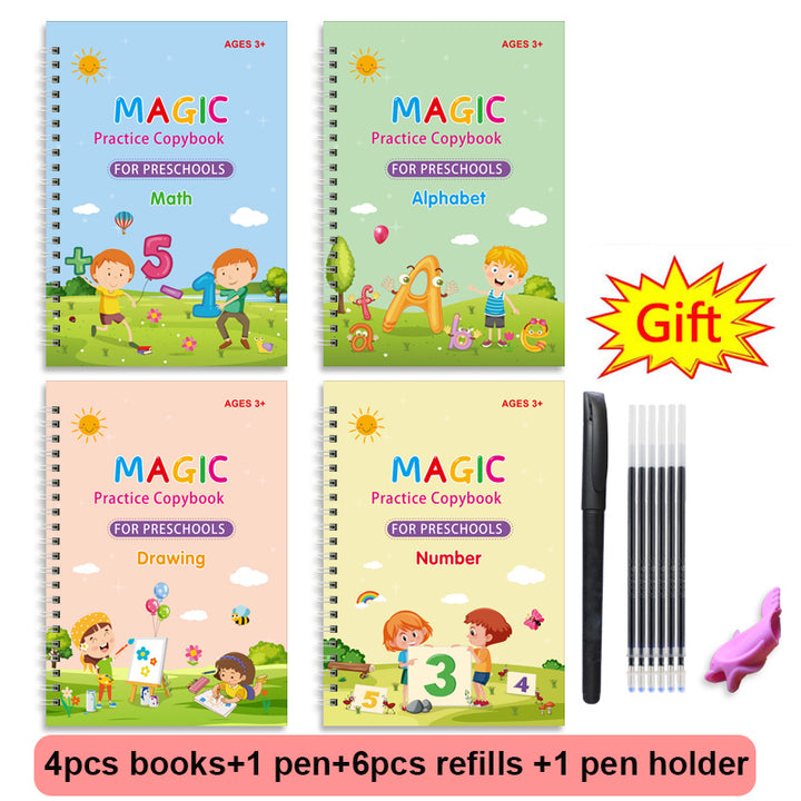 Magic Copy Book- A Practice Book for Children