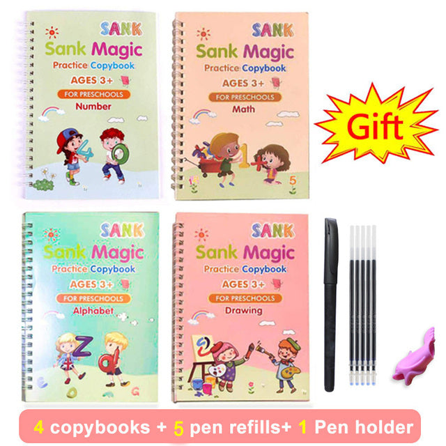 Magic Copy Book- A Practice Book for Children